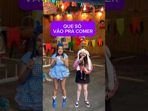 Quem é você na festa junina? 😂 #comedia #priscilinha #primas