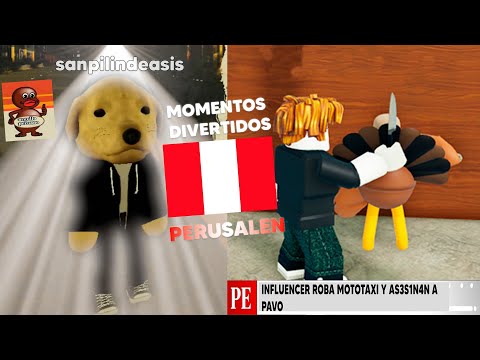 PERÚ en ROBLOX (MOMENTOS DIVERTIDOS)🦙