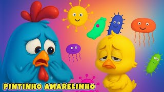 PINTINHO AMARELINHO ESTA  DOENTE - O QUE SERÁ QUE ELE TEM?