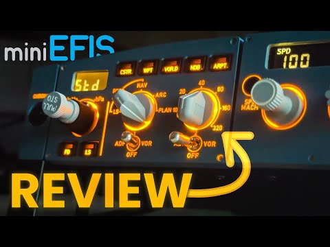 miniEFIS Review & First Impressions | Airbus Flight Simulation EFIS Control Panel by miniCOCKPIT