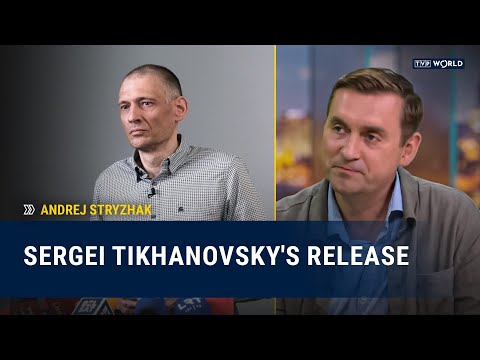YouTube video thumbnail: Sergei Tikhanovsky's Release