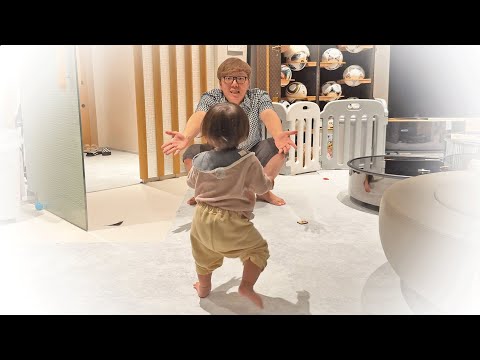 娘が1歩、歩くまで。