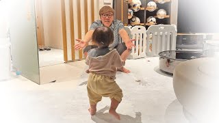 娘が1歩、歩くまで。