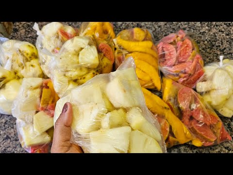 Dicas de organizações das frutas para suco