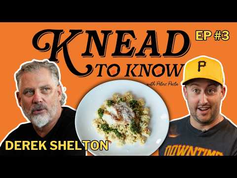 Pittsburgh Pirates Manager Derek Shelton | Knead to Know with Peters Pasta