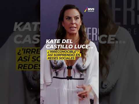 Kate del Castillo luce… ¿’irreconocible’? Así sorprendió en redes sociales