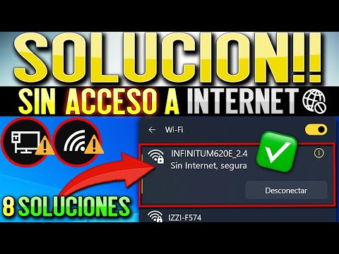 (SOLUCION) Conectado pero Sin Acceso a Internet en Windows 10 y 11 | No Hay Internet Segura