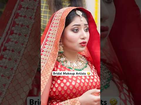 Indian Bride and Bridal Makeup Artist