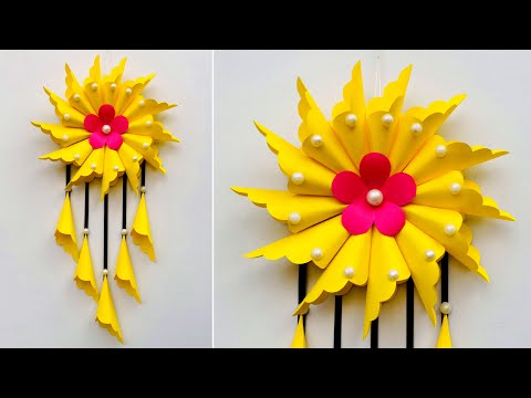 Unique Wall Hanging ideas / Quick Paper Craft For Home Decoration / Easy Wall Mate / DIY Wall Decor