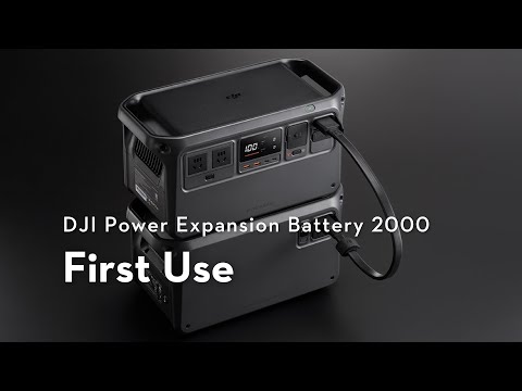 DJI Power Expansion Battery 2000｜First Use