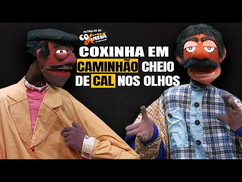 COXINHA EM CAMINHÃO CHEIO DE CAL NOS OLHOS