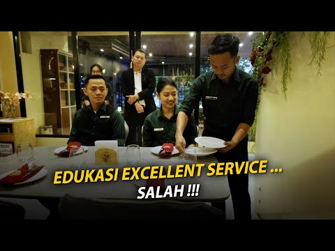 TRAINING EXCELLENT SERVICE !!! BIAR JADI RESTORAN STEAK TERBAIK DI KOTA BOGOR...