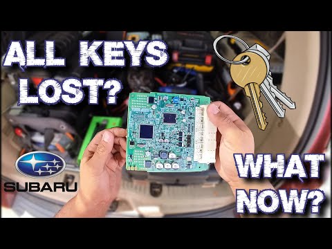 SUBARU BRZ ALL KEYS LOST PROGRAMMING EEPROM