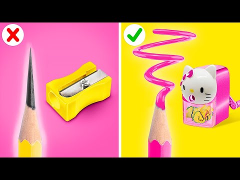 BATAILLE D'ART ET DE DESSIN RICHE VS PAUVRE 💝 Astuces et Gadgets de Parents Cool par 123 GO! TRENDS