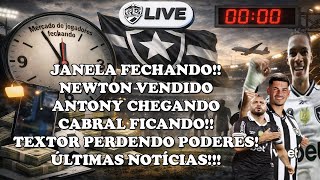 LIVE ALVINEGRA RAIZ - JANELA FECHANDO!ANTONY CHEGANDO!NEWTON VENDIDO!TEXTO X ARES!ÚLTIMAS NOTÍCIAS!