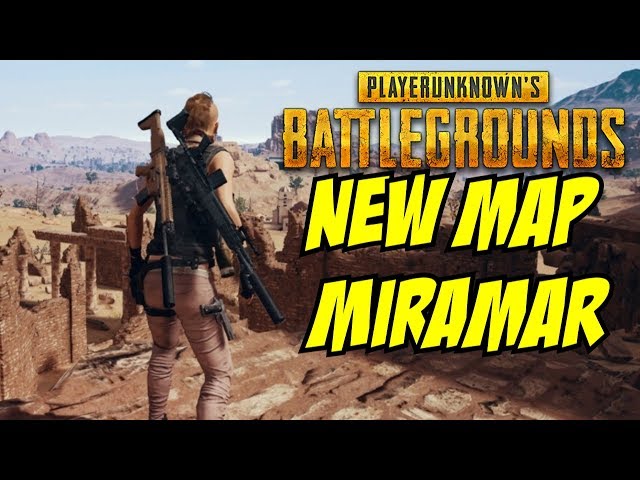 PUBG New Map Miramar Gameplay Test Server PLAYERUNKNOWN'S BATTLEGROUNDS