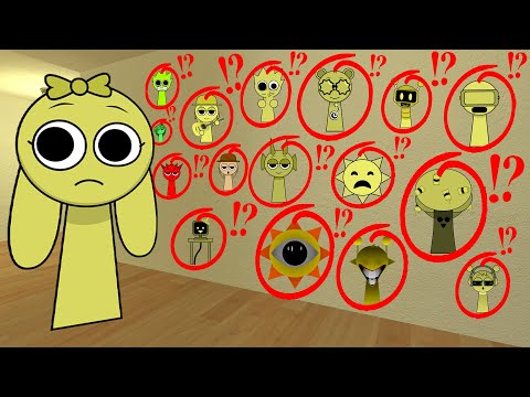 Mustard Pinki wants me to bring her All Babies Sprunki Families - Gmod