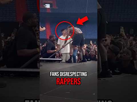 Fans Disrespecting Rappers! 💀
