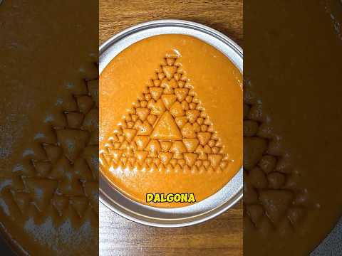 Dalgona candy, like in the second season of Squid Game