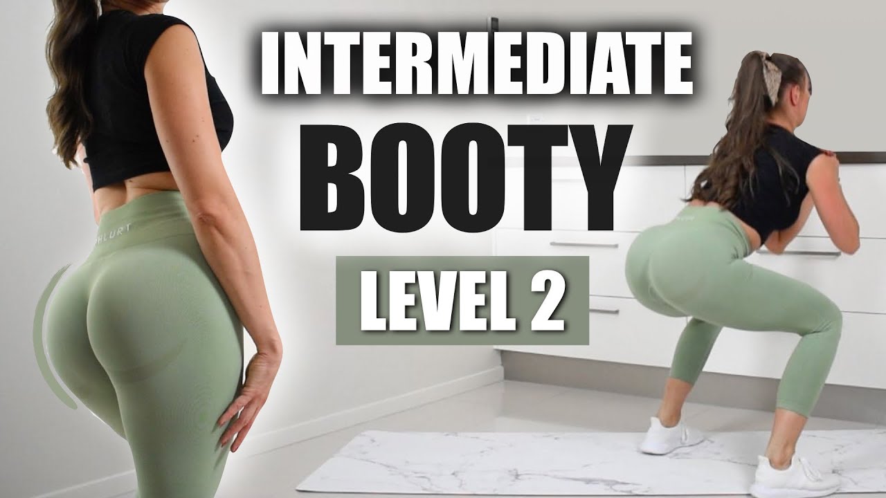 Bigger Booty Workout - Progressive Butt Training & Muscle Building - At Home - No Equipment - getfitbyivana