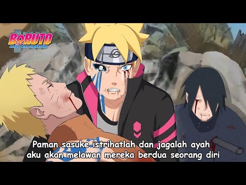 BORUTO MARAH Naruto Sasuke Tidak Bisa Selamat - Boruto Two Blue Vortex Part 413