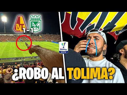 🔥”POLÉMICA” FINAL de IDA en IBAGUÉ💥🤨| TOLIMA (1-1) NACIONAL | LIGA BETPLAY 2024🏆