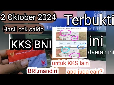 PKH hari ini, mulai cair, Cek saldo PKH & BPNT september - oktober 2024 hari  ini  2 oktober  2024