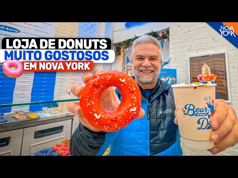 Essa loja de DONUTS EM NOVA YORK é imperdível para conhecer