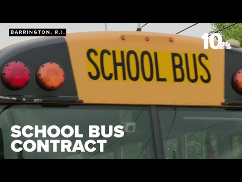 YouTube video thumbnail: Rhode Island School District Says School Bus Services Won't Be Disrupted as it Considers Options