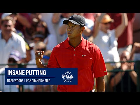 Tiger Woods Sinking INSANE putts!