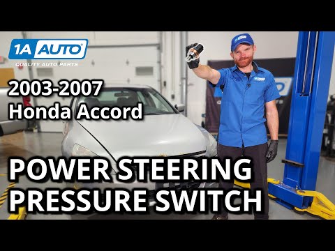 How to Replace Power Steering Pressure Switch 2003-2007 Honda Accord