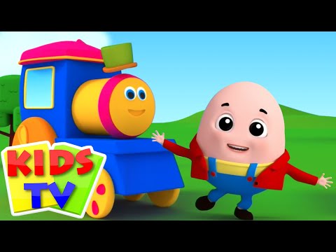 Humpty Dumpty, Bath Song, ಬಾಬ್ ರೈಲು + Best Kids Cartoon and Bays