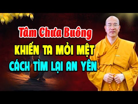 Không Phải Việc Nhiều Làm Ta Mỏi Mệt, Mà Là Tâm Chưa Biết Buông – Phật Dạy Cách Tìm Lại An Yên