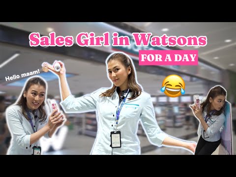Beauty Sales Girl For A Day by Alex Gonzaga
