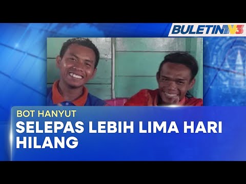 BOT HANYUT | Dua Lelaki Ditemui Selamat Di Aceh