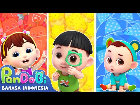 Lagu Warna-warna | Belajar Warna | Lagu Anak | Lagu Mobil Mainan | Super Pandobi Bahasa Indonesia