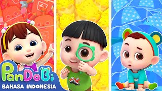 Lagu Warna-warna | Belajar Warna | Lagu Anak | Lagu Mobil Mainan | Super Pandobi Bahasa Indonesia