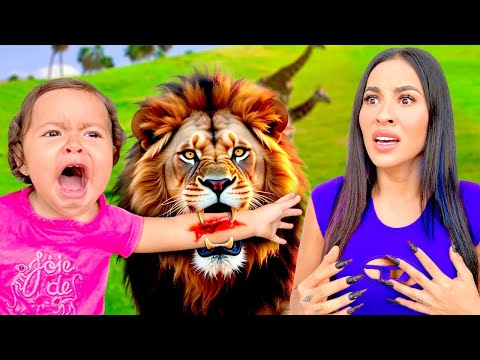UN LEON MORDIÓ A NASYA EN EL ZOOLÓGICO!!