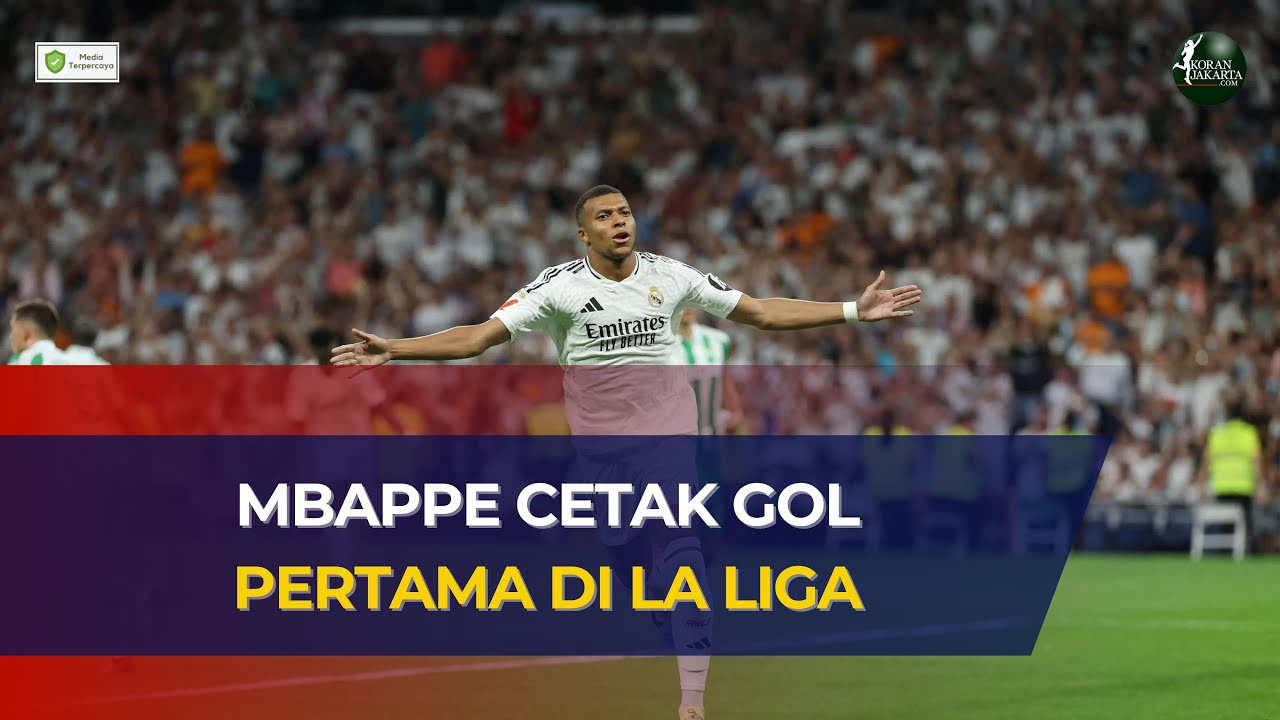 Mbappe Cetak Gol Pertama di La Liga