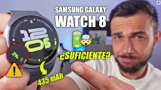 La VERDAD de su BATERÍA!🔋SAMSUNG GALAXY WATCH 8 | Autonomía