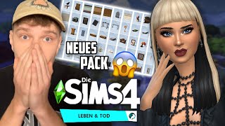 Ich spiele das NEUE SIMS 4 Pack 😍 Die Sims 4 Leben & Tod Bau-Modus (3/3) | nytralon