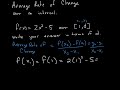 Difference of Squares and Average Rate of Change