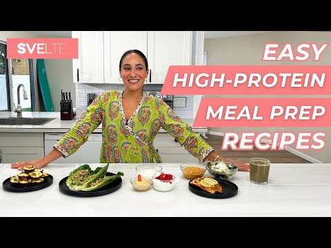 EASY High Protein MEAL PREP Recipes | Go-To Anti Inflammatory & Weight Loss Recipes