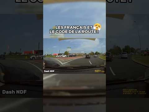 Les français et le code de la route !! 🤯🤬 #dashcam #codedelaroute #france #accident