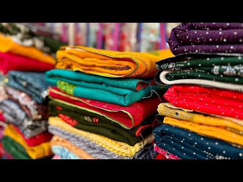 ❤️साड़ी मार्केट❤️ Surat Saree | Biggest Saree Manufacturer | Saree Wholesale Market Surat #saree