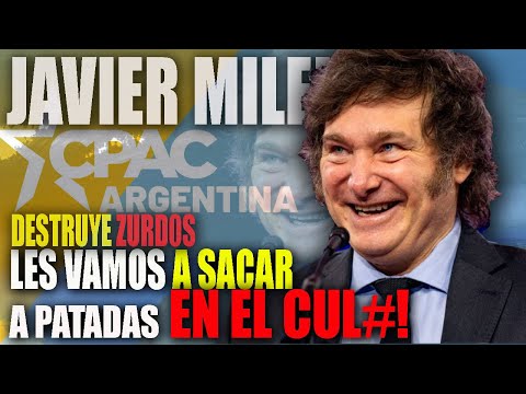 🚨MILEI DESTROZA a Los ZURDOS y Anima a Dar la BATALLA CULTURAL en CPAC Argentina 2024🇦🇷