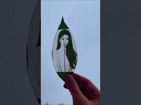 Amazing way to print photo on leaf New Gadgets #newgadgets #gadgets #shorts