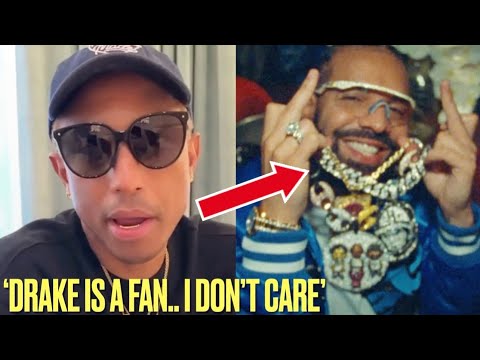 Pharrell RESPONDS To DRAKE DISSING & MELTING DOWN His CHAINS During Kendrick Lamar Beef