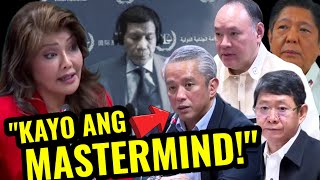 IMEE ginisa ang mga MASTERMIND sa pagARESTO kay FPRRD! Nahuli sa SARILING BIBIG  pero KUMAKABIG!