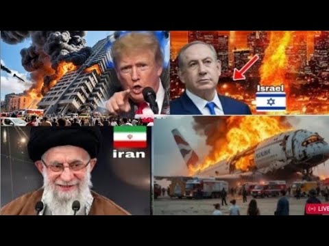 Iran🇮🇷Na Cigaba da tarwatsa Israel America ta shiga fadan Ta Harba makamai masu Linzami Iran🇮🇷